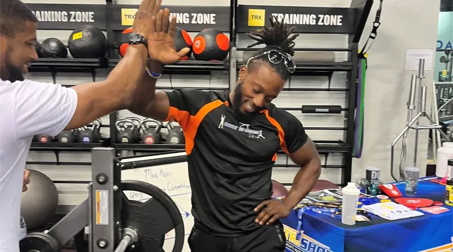 Strength training exercise form